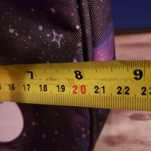 Mini Backpack PARKLAND space sky design black purple green cooler material linin - Picture 10 of 11